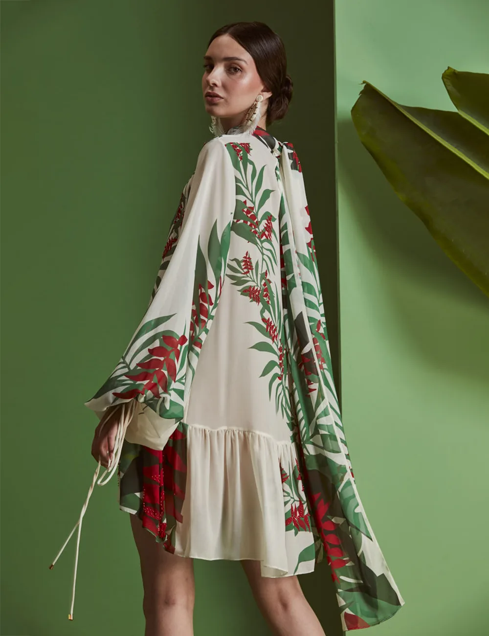 DESIGNER CHIFFON DRESS - Imagen 5